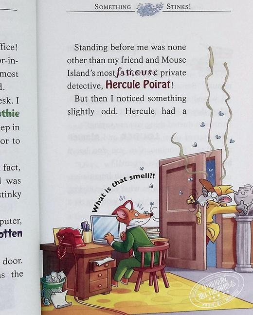 【中商原版】Geronimo Stilton 老鼠记者78 Mysterious Eye of the Dragon 儿童插图章节书 故事图画书 英文原版 进口图书 商品图5