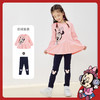 迪士尼童装女童可爱米妮套装秋冬新品甜美卫衣两件套223T1432 商品缩略图1