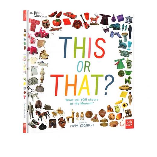 British Museum This or That？ 大英博物馆人文艺术启蒙绘本 精装硬壳 商品图0