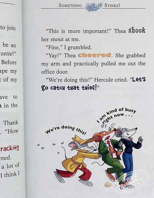 【中商原版】Geronimo Stilton 老鼠记者78 Mysterious Eye of the Dragon 儿童插图章节书 故事图画书 英文原版 进口图书 商品图8