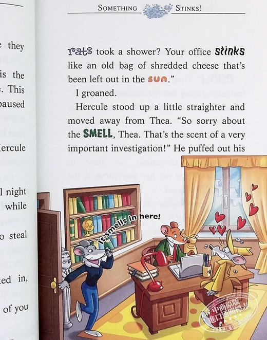 【中商原版】Geronimo Stilton 老鼠记者78 Mysterious Eye of the Dragon 儿童插图章节书 故事图画书 英文原版 进口图书 商品图7
