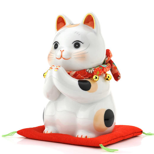 日本药师窑招财猫大号彩绘祈愿招财猫（储蓄罐款） 商品图0