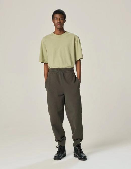 MHL 男士暗绿色/黑色松紧腰束脚裤 商品图10