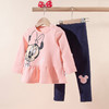 迪士尼童装女童可爱米妮套装秋冬新品甜美卫衣两件套223T1432 商品缩略图6
