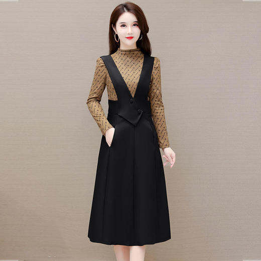 YWE 3922B17小香风时尚两件套装连衣裙 商品图2