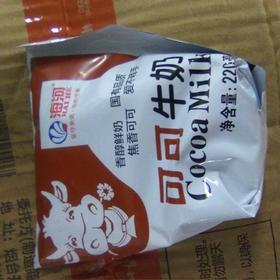 海河牛奶袋装220ml 可可牛奶