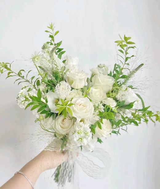 白色系手捧花款式 商品图0