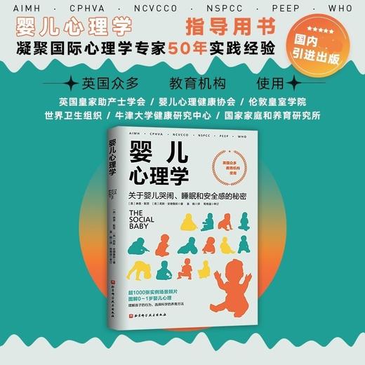 婴儿心理学 关于婴儿哭闹 睡眠和安全感的秘密 琳恩·默里等 著 育儿家教 商品图3