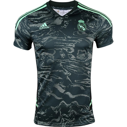 ADIDAS/阿迪达斯 REAL EU TR JSY皇马足球训练短袖HD1204 商品图5