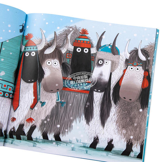 【中商原版】Kate Hindley 小牦牛 The Littlest Yak 适合依偎的书 英文原版 进口图书 儿童绘本 动物故事图画书 3岁以上 商品图3