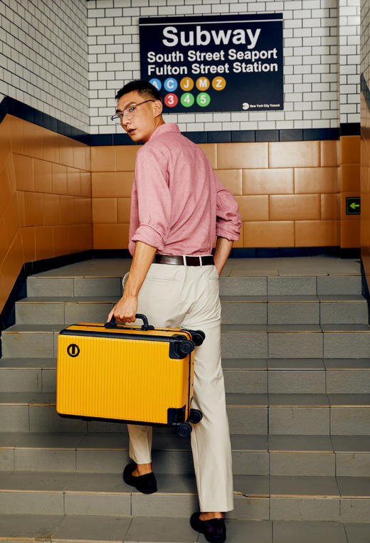 旅漫/Alumann 行李箱铝框TSA锁拉杆箱A-9711k 商品图1