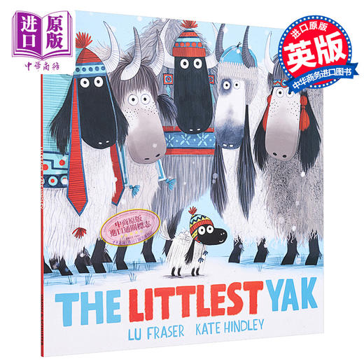【中商原版】Kate Hindley 小牦牛 The Littlest Yak 适合依偎的书 英文原版 进口图书 儿童绘本 动物故事图画书 3岁以上 商品图0