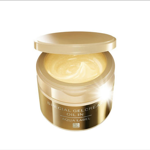 资生堂AQUALABEL水之印五合一胶原弹力抗皱面霜90g紧致护肤品 商品图1