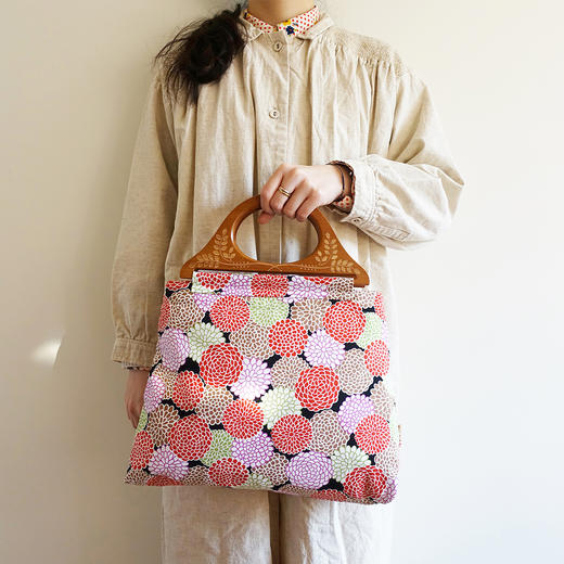 HUJI祤集Embrace手提包风の花丸菊 商品图0