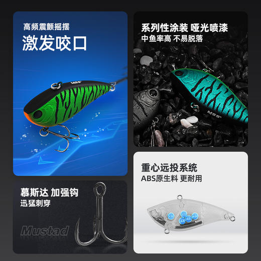 V战vib远投铁板路亚假饵 商品图1