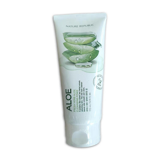 Nature Republic 清新草本芦荟洁面乳170ml  商品图0