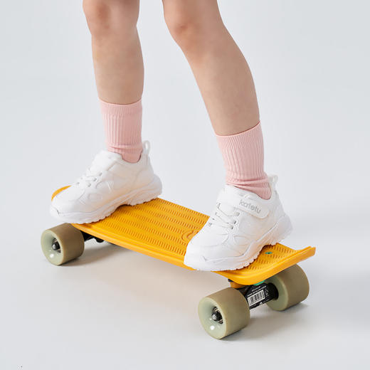 卡特兔儿童运动鞋童鞋小白鞋女童男童鞋2022春秋透气防滑跑步鞋子 商品图1