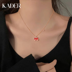 御猫驾到手链X经典百搭，复古中国红