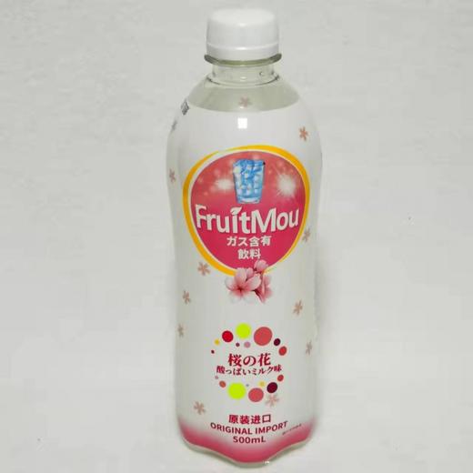 果乐吩含气樱花酸乳味饮料 500ml 马来西亚 023755 商品图0