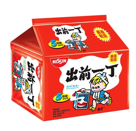 出前一丁麻油味五联包500g 商品图0