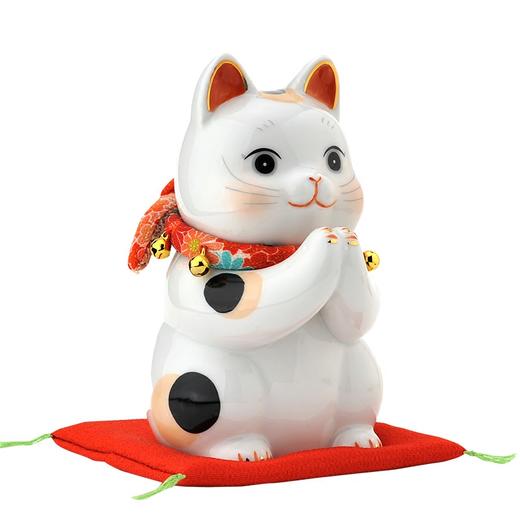 日本药师窑招财猫大号彩绘祈愿招财猫（储蓄罐款） 商品图5