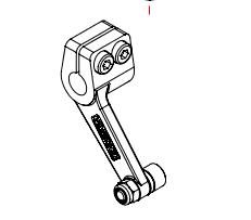 2寸机挑线杆A组件   30DE03000004 商品图0