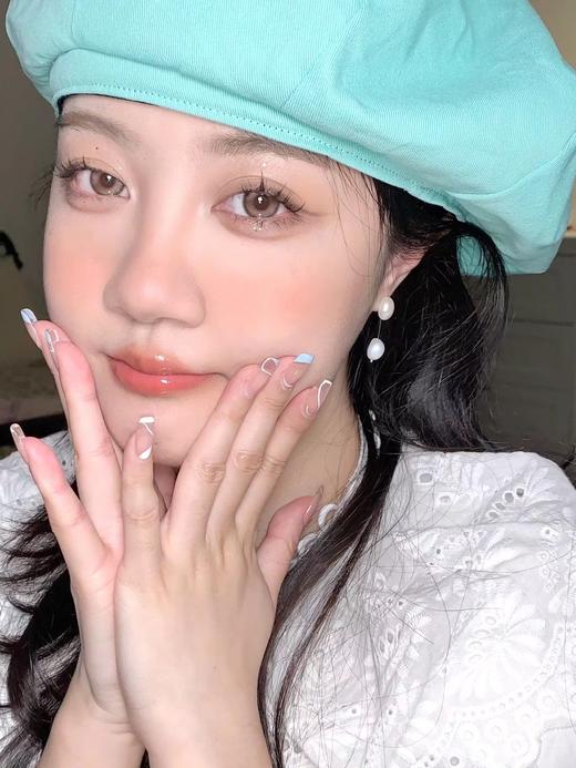 sntty 月抛 冷赤茶 直径14.5mm着色14.0mm 商品图5