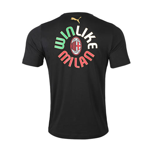 PUMA/彪马ACM Winners Tee Mens21/22 AC米兰联赛冠军T恤77350702 商品图4