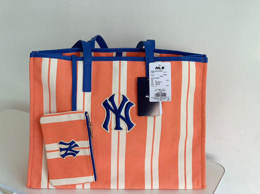 Mlb新品条纹托特包 〰️ 商品图2