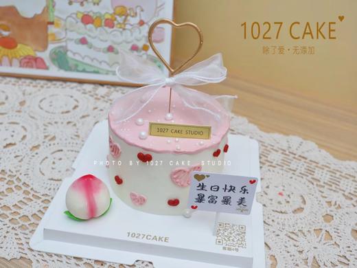1027CAKE |   桃心 爱心蛋糕 简约 商品图2