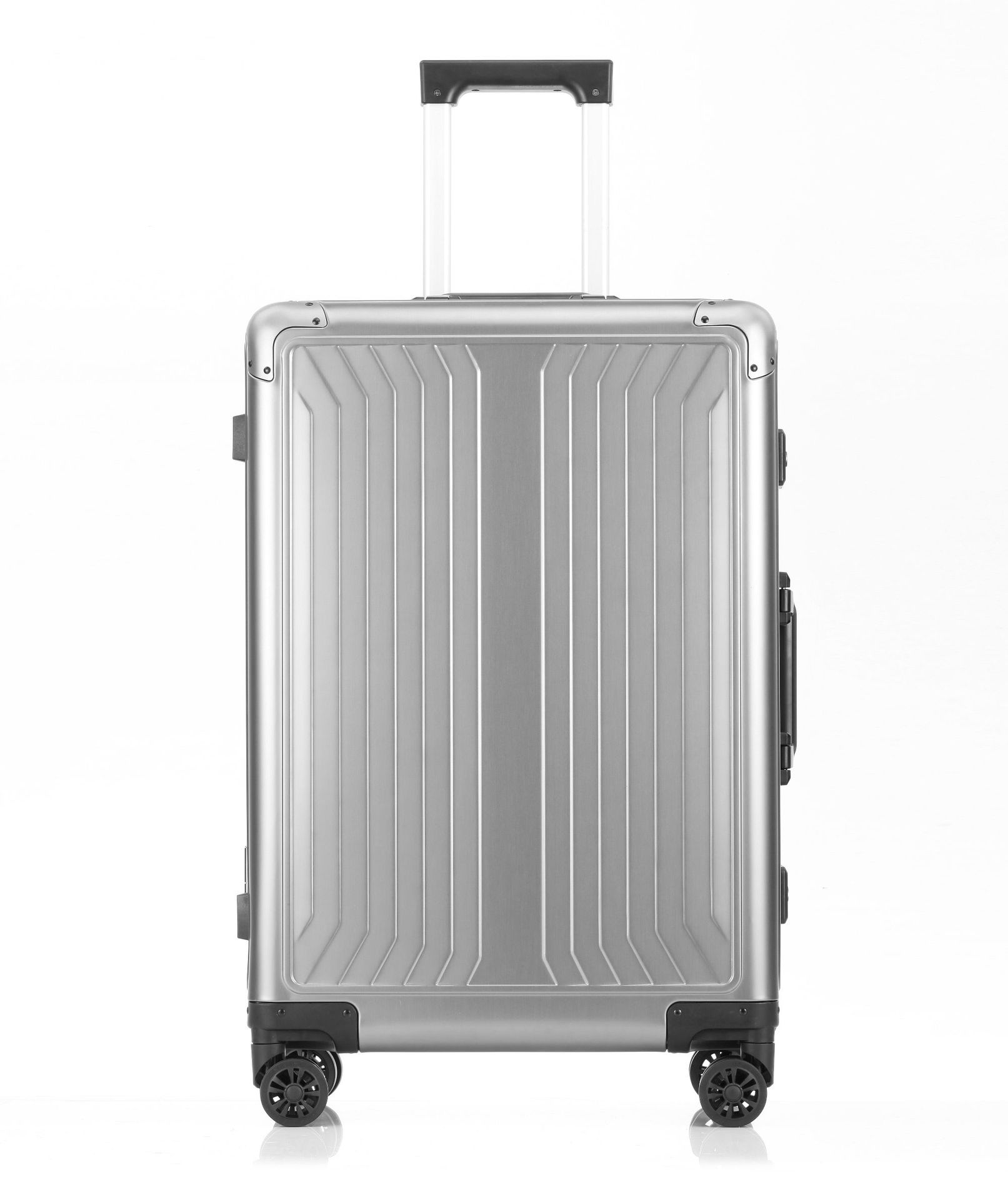 【服饰鞋包】2022新款全铝旅行箱24寸时尚简约行李箱暑假旅游大容量拉杆箱