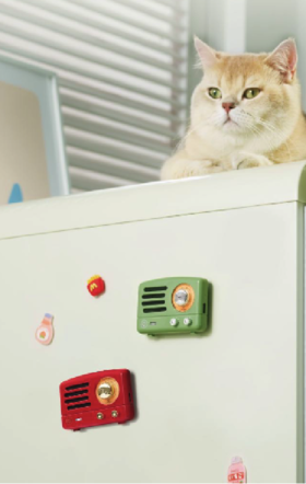 【团购展示】猫王音响 小王子超薄贴贴蓝牙音响MW-Q1