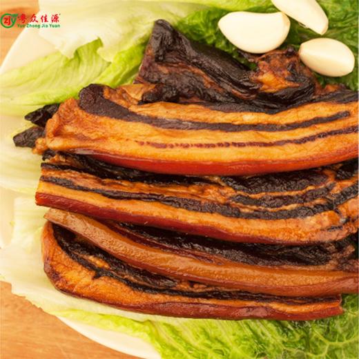 连州特产粤众佳源 东陂酱油酱香腊肉袋装400g 传统风味自然风干 商品图2