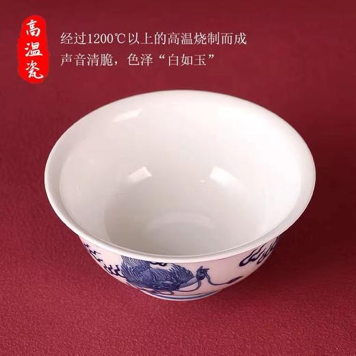 大鹏金翅鸟瓷碗贡碗供碗酥油碗糌粑碗 商品图3