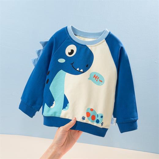 贝贝怡童装儿童卫衣秋季男童衣服休闲上衣洋气秋装223S3100 商品图5