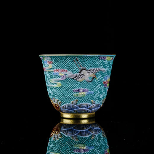 【宝】瑞鹤呈祥套组（湖水绿雕刻）全球限量款 商品图3