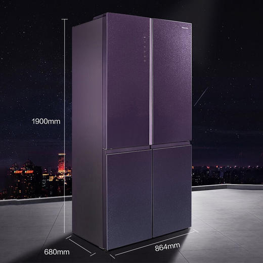 Hisense/海信 BCD-555WTDGVBPIV十字对开四门真空保鲜电冰箱一级 商品图12