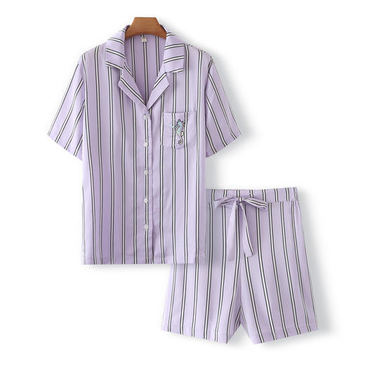 冰丝野兽派同款睡衣 商品图3