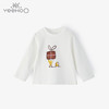 英氏秋季新款童装宝宝长袖休闲圆领套头T恤上衣YRTAJ32181A 商品缩略图0
