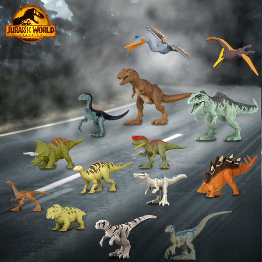 美泰 迷你恐龙盲包盒系列单个装MATCGWP38 商品图2