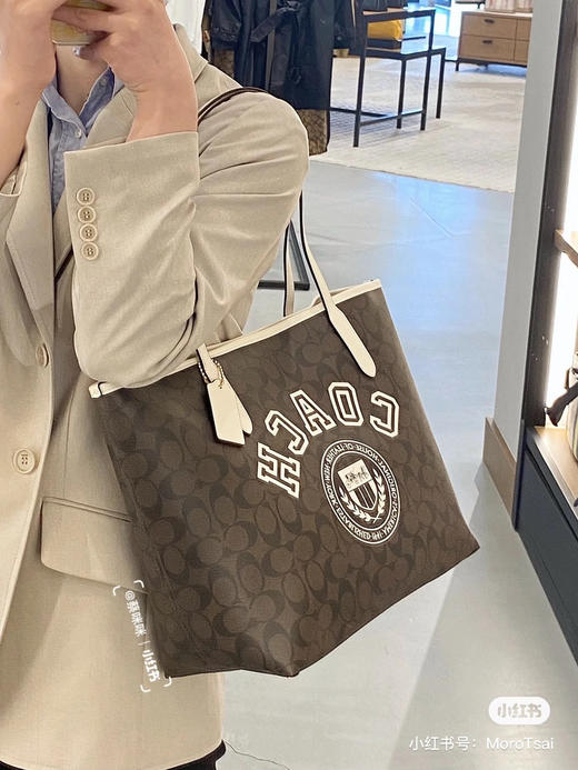 Coac.hvarsity 学院风托特包 商品图1