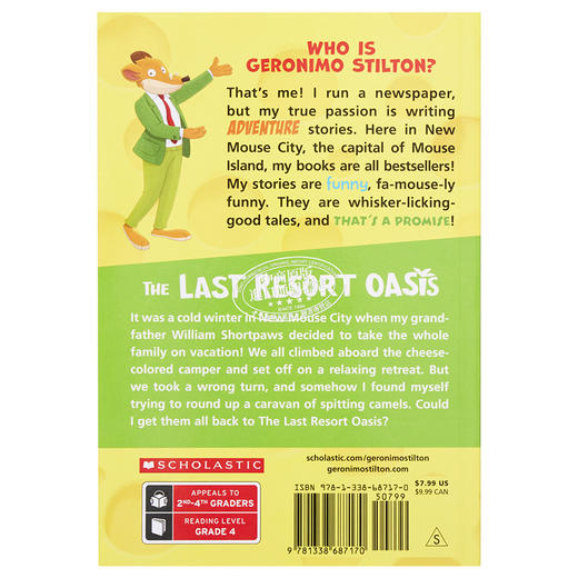 【中商原版】Geronimo Stilton #76：Superstore Surprise 老鼠记者76 英文原版 进口图书 学乐 儿童读物 6-12岁 商品图2