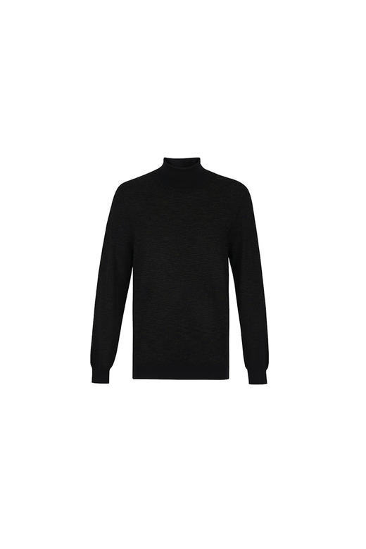 callisto咖啡超细羊毛半高领毛衣 FQKNW050C 商品图3