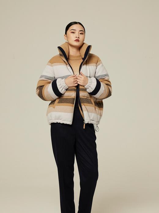 针织羊绒羽绒外套 SJF94W231K 商品图3