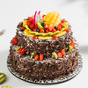 【经典美味】6磅双层森林果乐蛋糕，巧克力鲜果蛋糕（沧州） 商品缩略图0