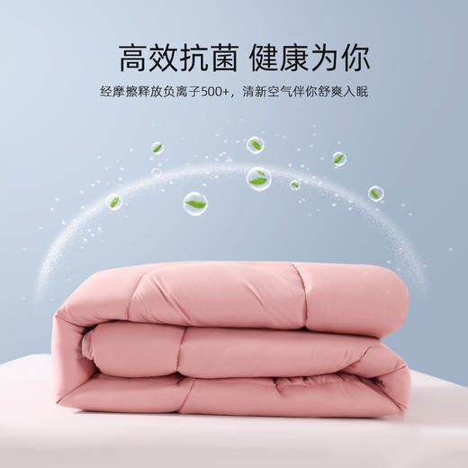 【新品主推】水星家纺云舒负离子十孔四季被床上用品 商品图4