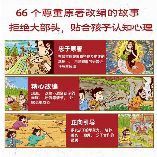 【点读版】山海经幼儿美绘本：全6册 商品图3