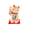 日本药师窑招财猫陶瓷彩绘金运来发招财猫7.5cm 商品缩略图0