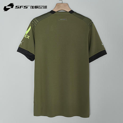 【送球员印号】SFS彪马Puma正品22/23 AC米兰二客球迷版球衣短袖足球服765843-03 商品图1