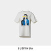 JUDYHUA 都市女艺术家系列-享受当下Oversize印花T恤 商品缩略图1